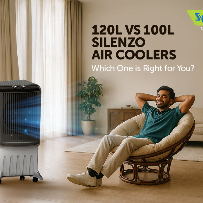 120L vs. 100L Silenzo Air Coolers: Which One Is Right for You?