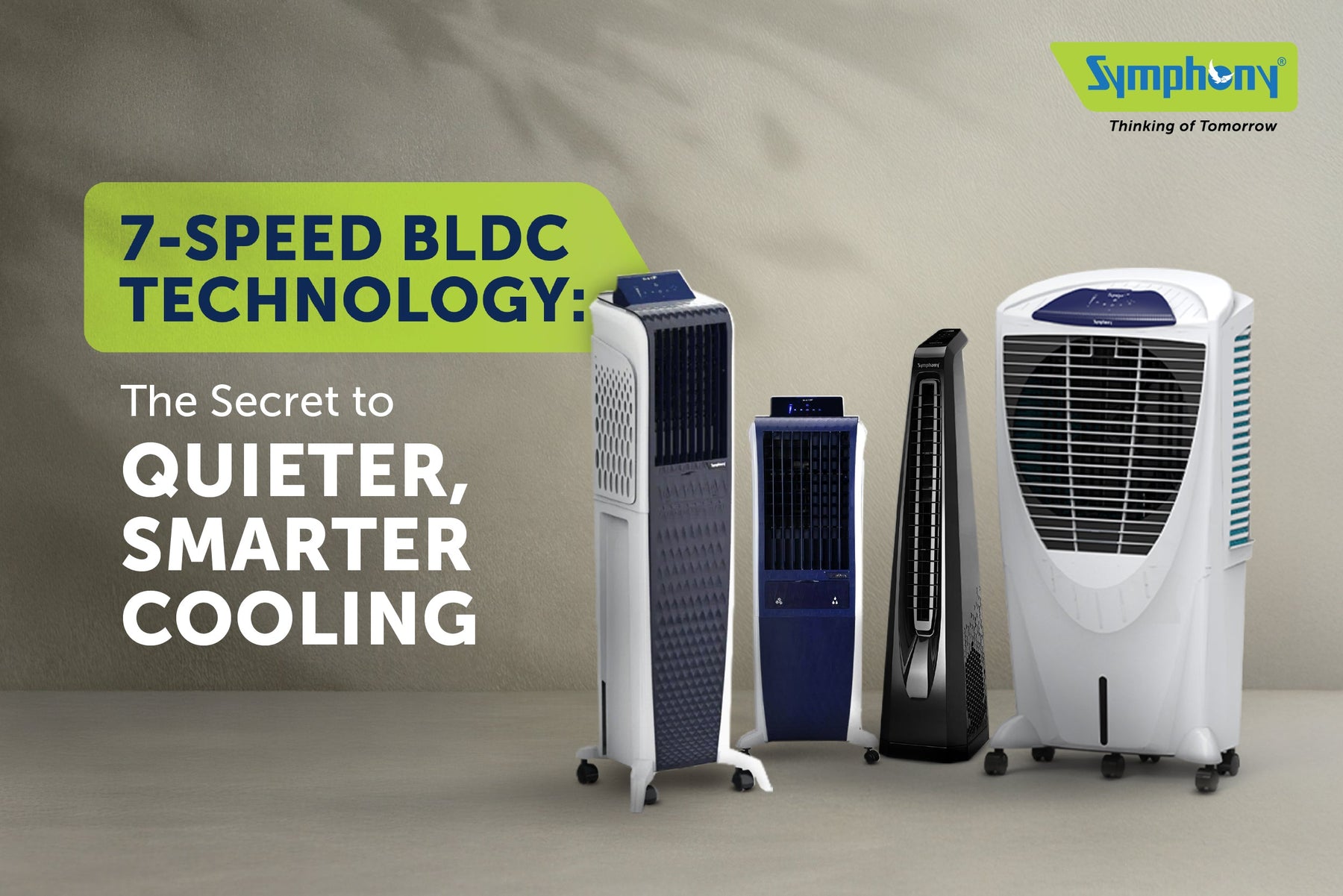 7-Speed BLDC Technology: The Secret to Quieter, Smarter Cooling