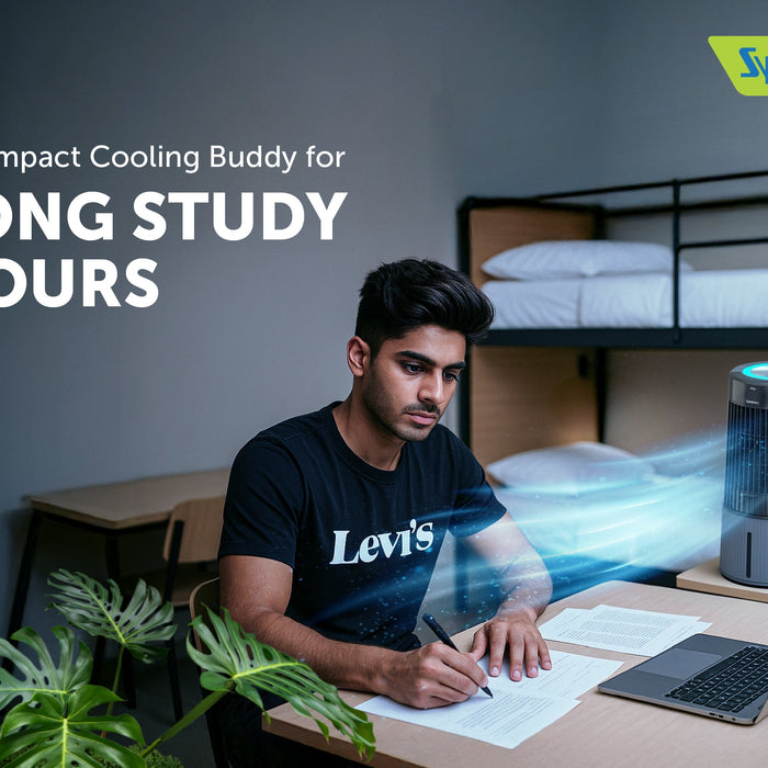 A Compact Cooling Buddy for Long Study Hours