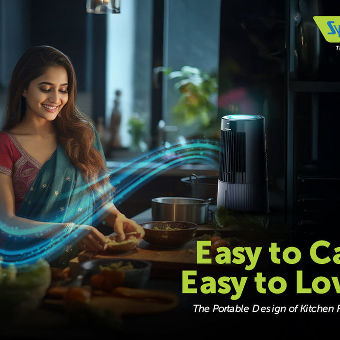 Easy to Carry, Easy to Love: The Portable Design of Kitchen Fan