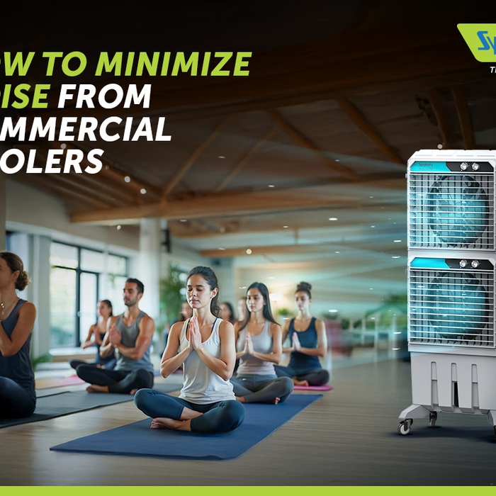 How to Minimize Noise from Commercial Coolers