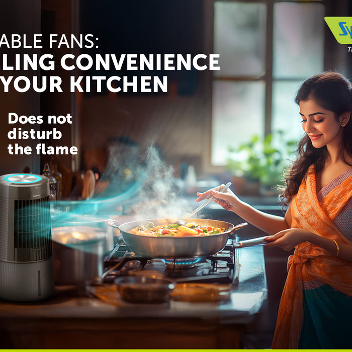 Portable Fans: Cooling Convenience for Your Kitchen