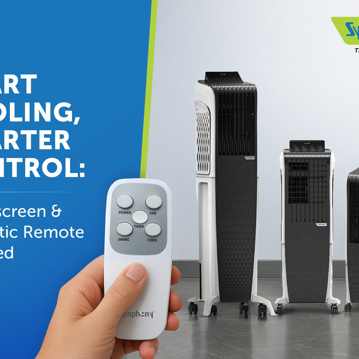 Smart Cooling, Smarter Control: Touchscreen & Magnetic Remote Included