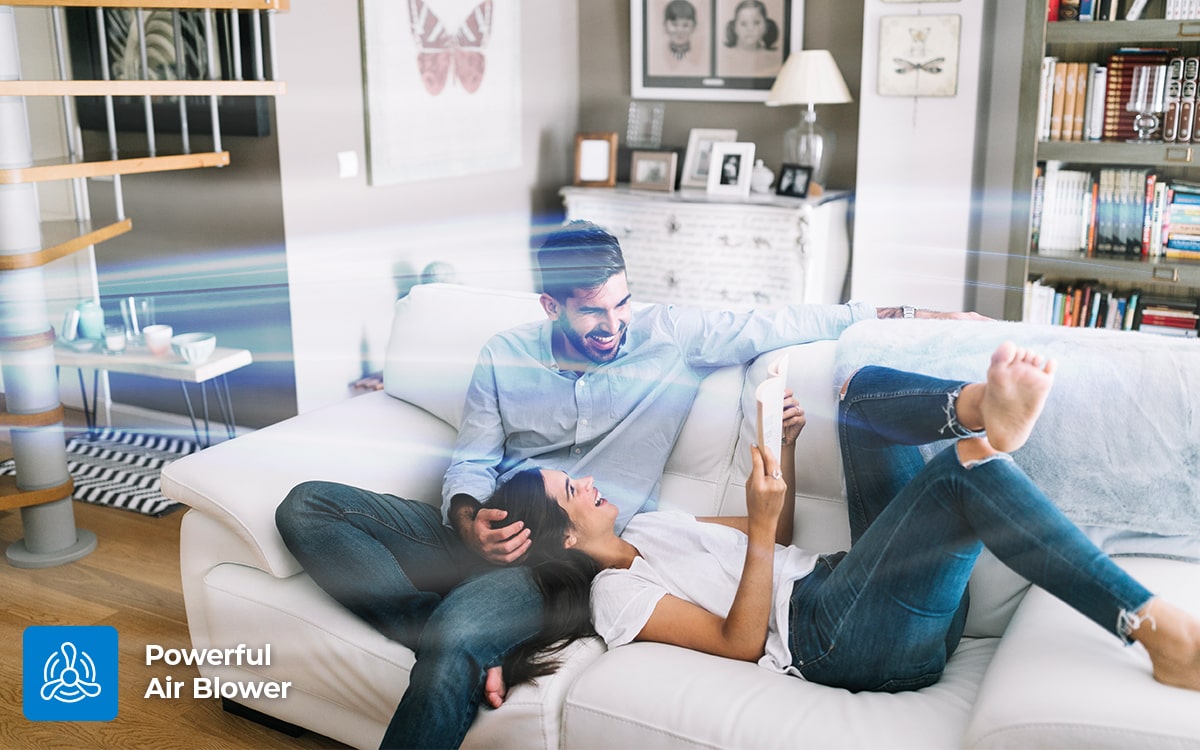 Powerful Air Blower with Cooling Effect