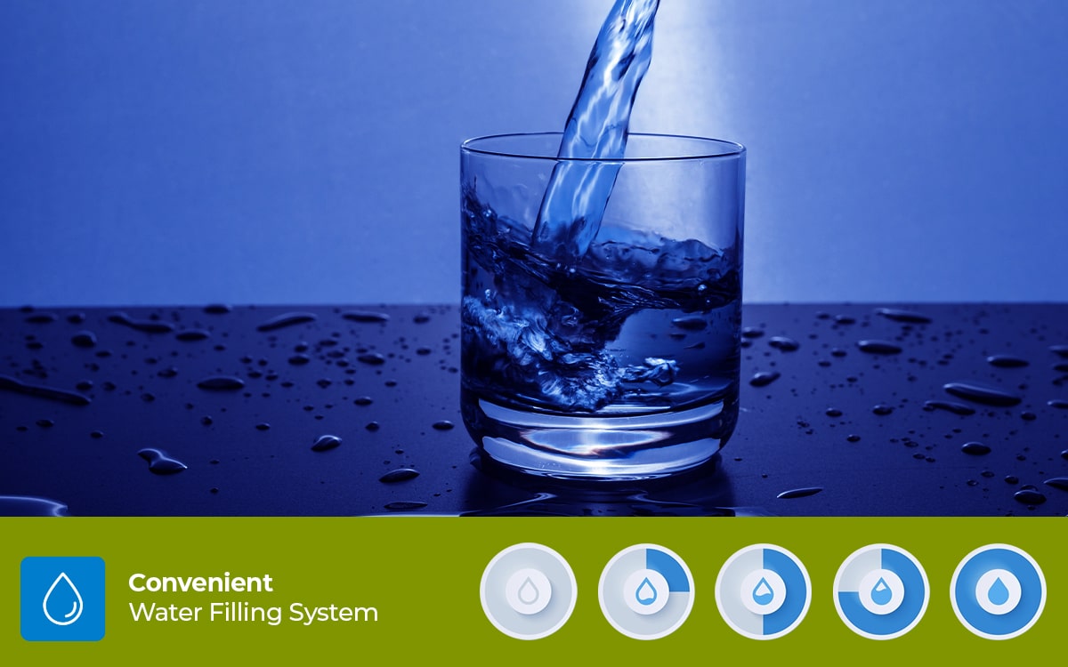Easy water filling