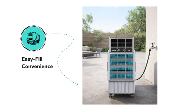 Easy-Fill Convenience