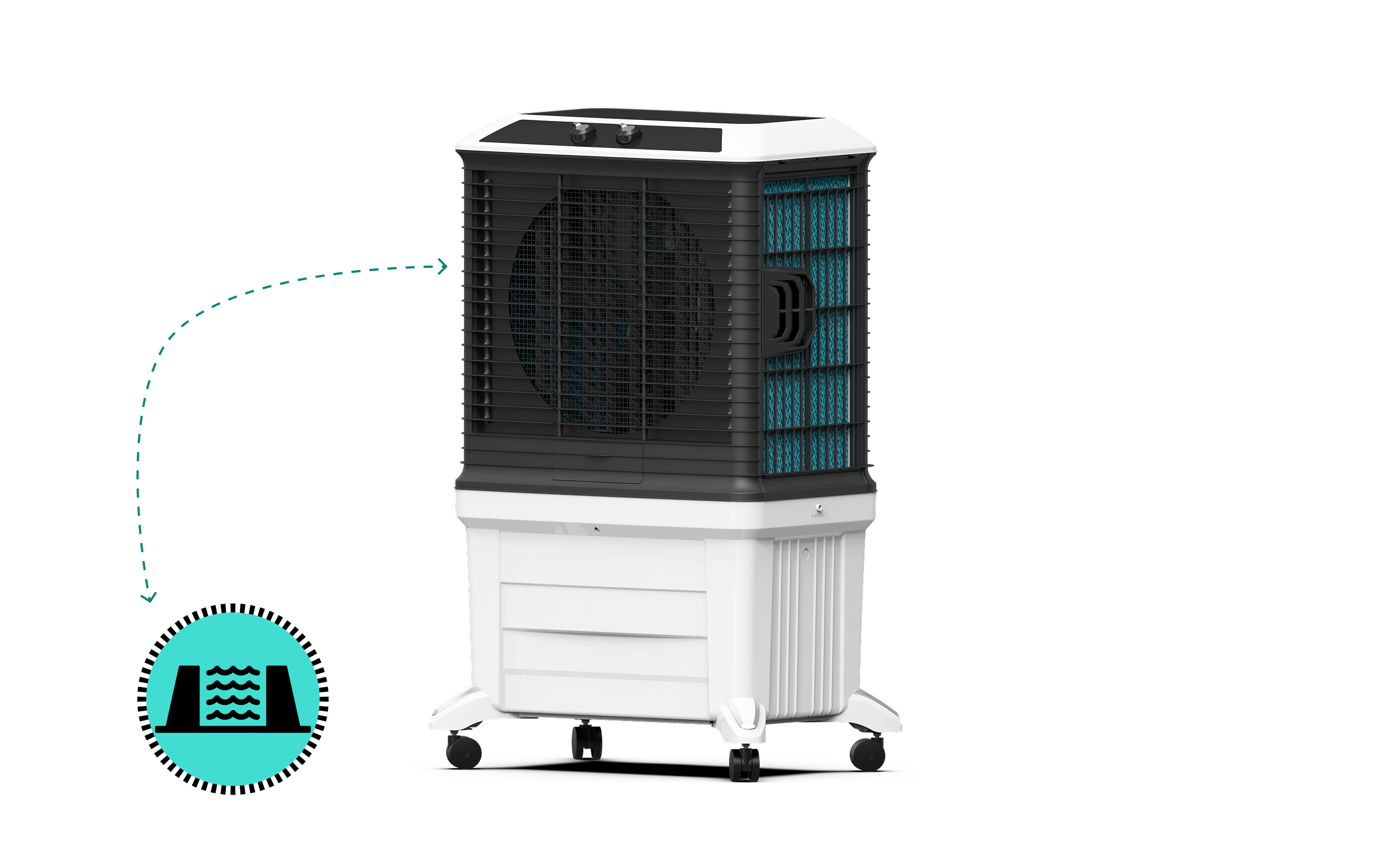 Easy Water Refill System For Comfort