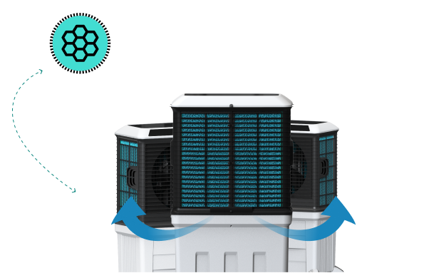 Highly Effective Cellulose Cooling Pads