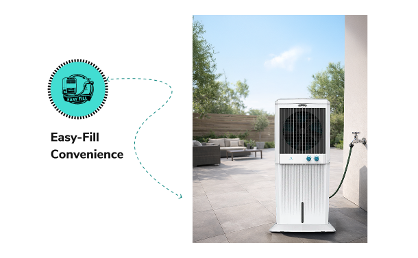 Easy-Fill Convenience