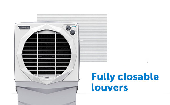 Fully Closable Louvers