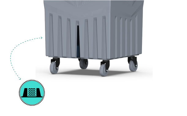 Mega Tank of 200L for maximum cooling