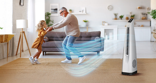 Back to Basics: Simple Knob Control Meets Modern Bladeless Cooling