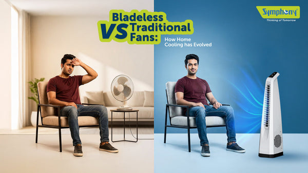 Bladeless vs Traditional Fans How Home Cooling has evolved