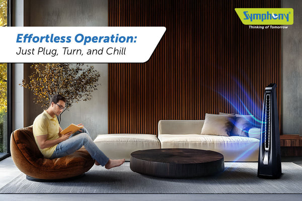 Effortless Operation: Just Plug, Turn, and Chill