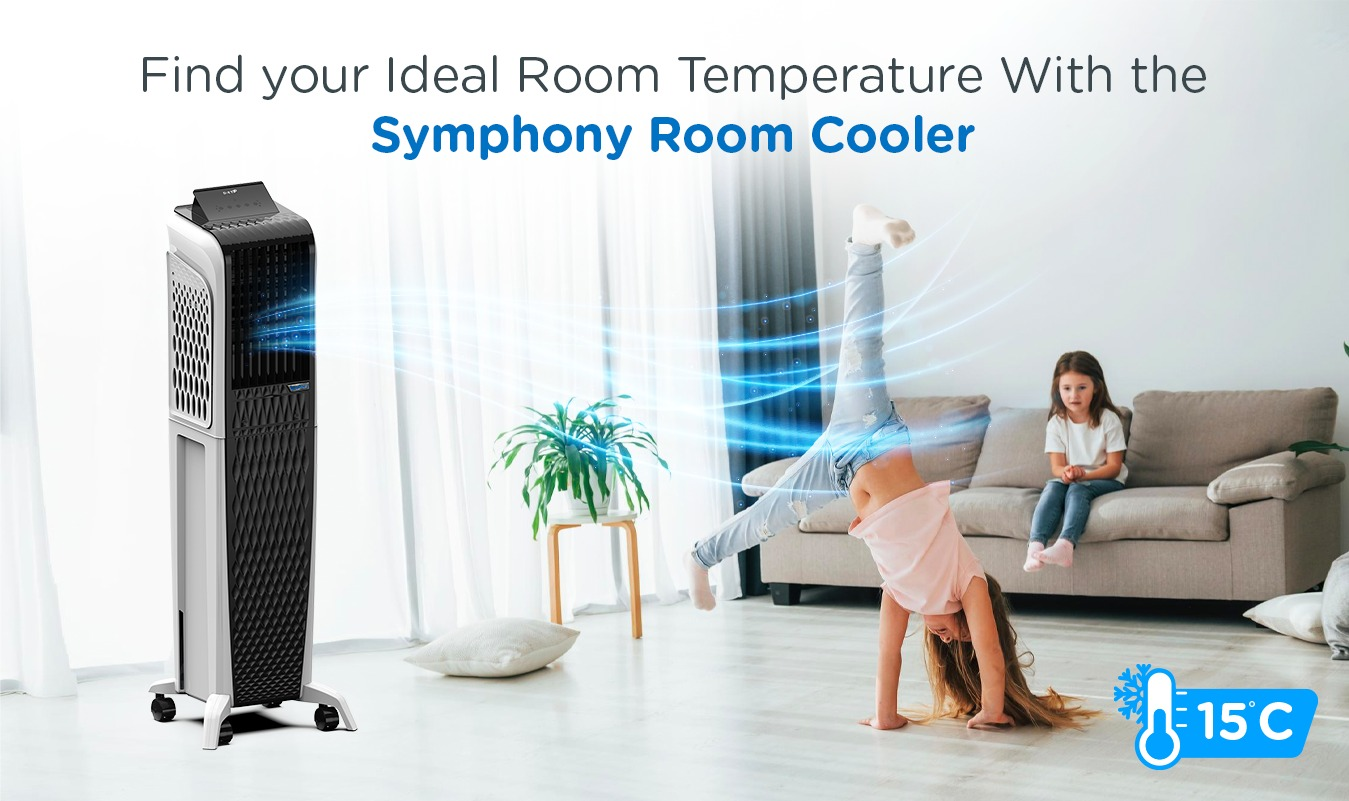 Find your Ideal Room Temperature with the Symphony Room Cooler - Symphony Limited