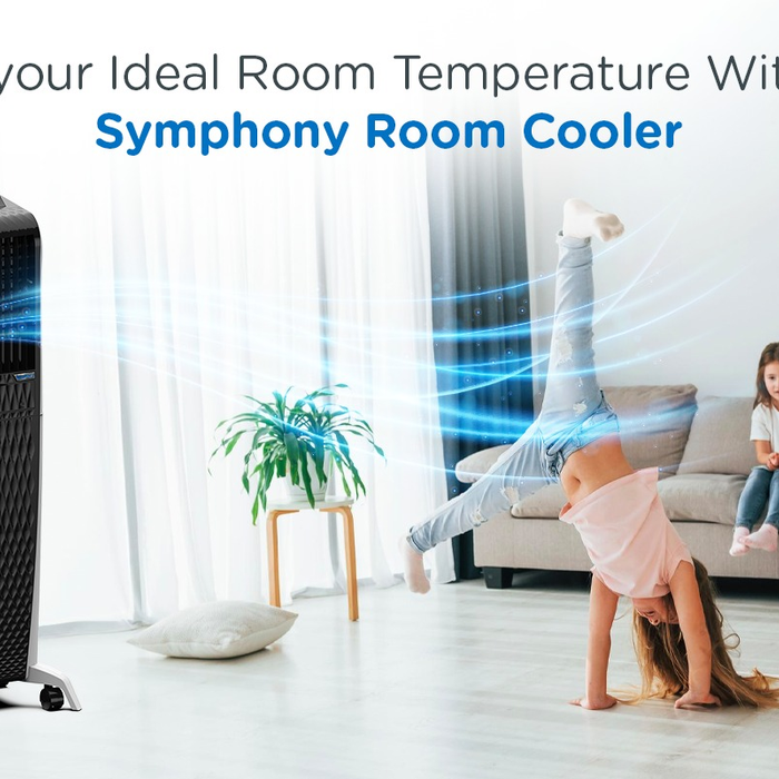 Find your Ideal Room Temperature with the Symphony Room Cooler