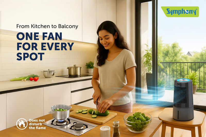 From Kitchen to Balcony One Fan for Every Spot