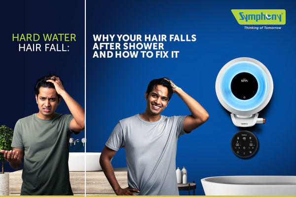 Hard Water Hair Fall: Why Your Hair Falls After Shower and How to Fix It