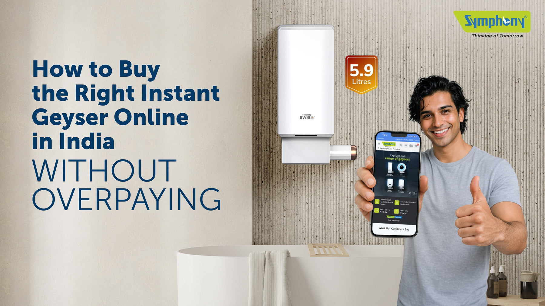 How to Buy the Right Instant Geyser Online in India (Without Overpaying)
