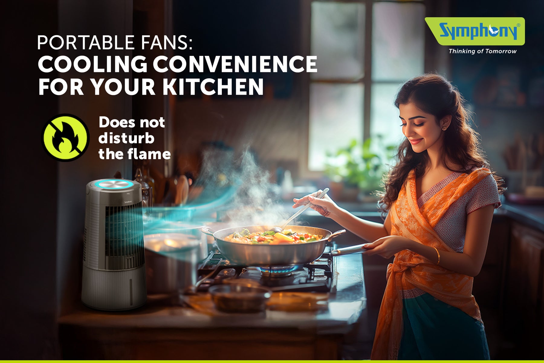 Portable Fans: Cooling Convenience for Your Kitchen