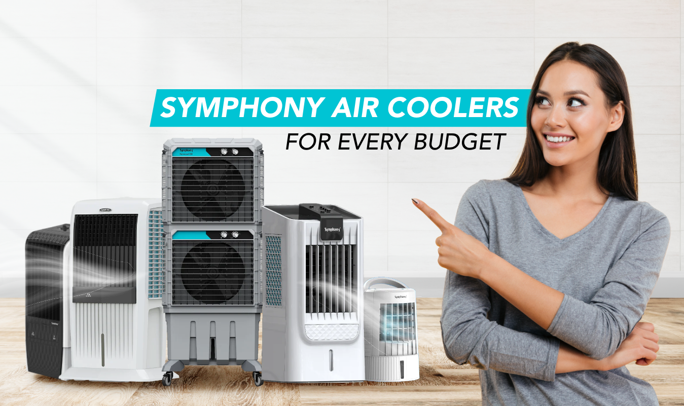 Symphony jumbo hot sale cooler stand price