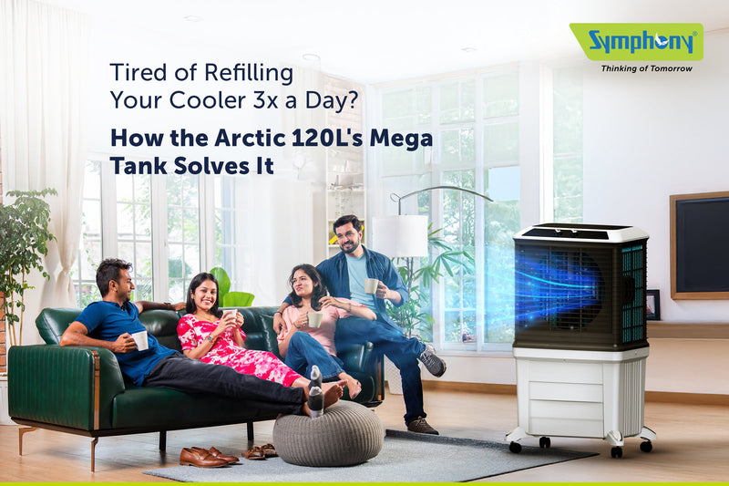 Tired of Refilling Your Cooler 3x a Day? How the Arctic 120L’s Mega Tank Solves It.