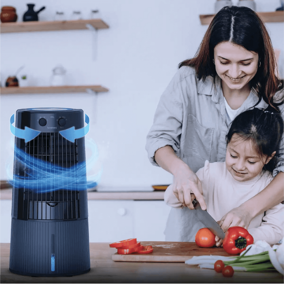 Duet Powerful Personal Table Cooling Fan