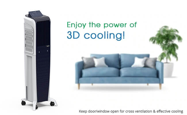 Enjoy Super Cool Air With Diet 3D!
