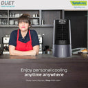 Duet Powerful Personal Table Cooling Fan