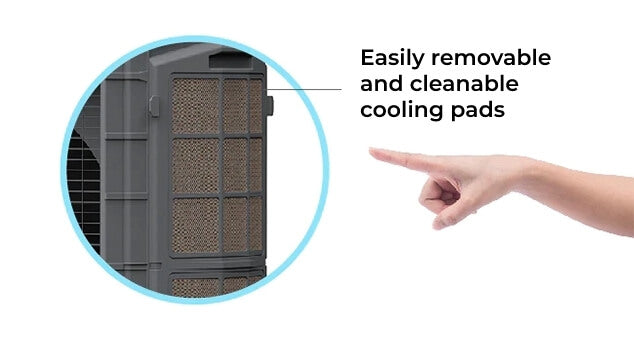 Easy Removable Cooling Pads