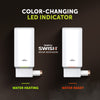  Instant Water Heater with Color-Changing LED Indicator 