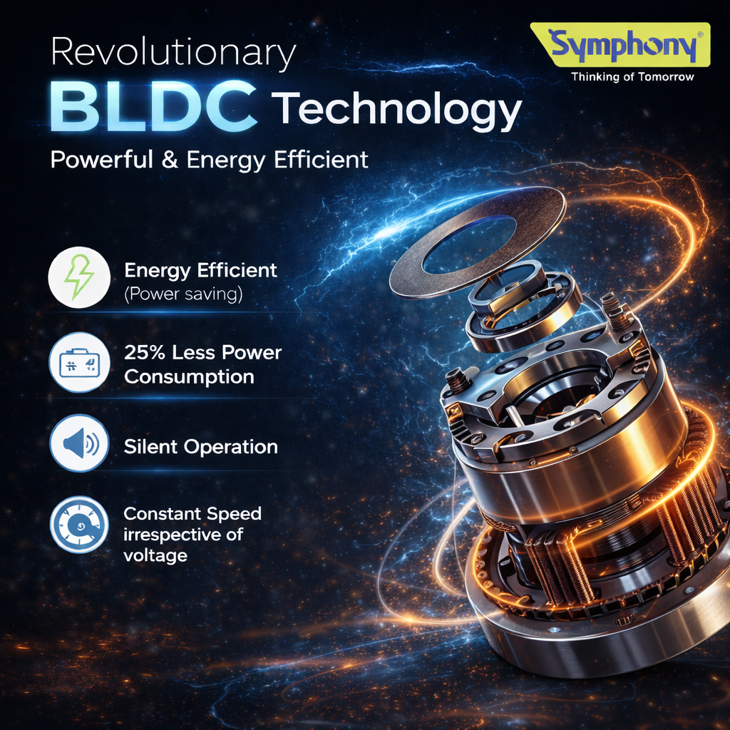 Winter 80B | BLDC Air Cooler | 80L Water Tank