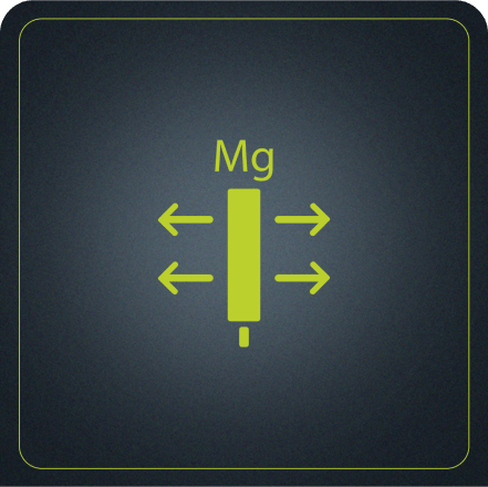 Magnesium anode rod