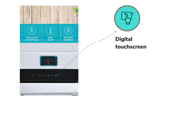 Digital touchscreen