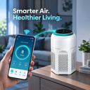 SilenzAir CORE | Smart Air Purifier | PM2.5 Sensor  with 4-in-1 Filtration