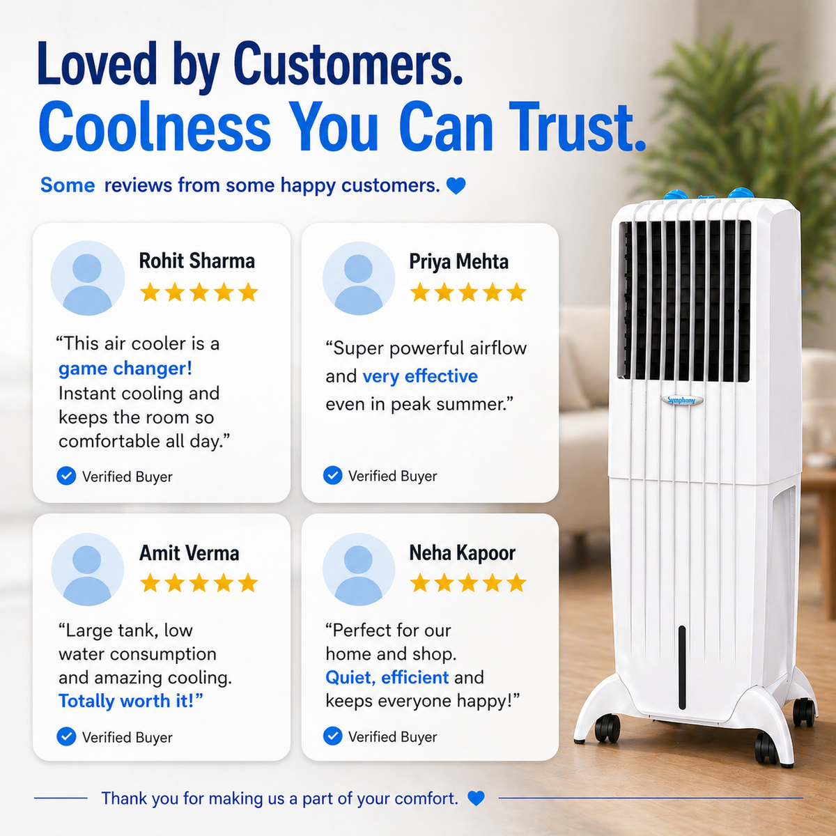 Diet 50T | Tower Air Cooler