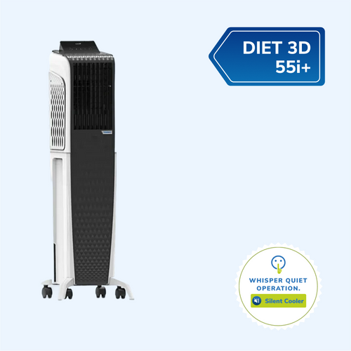 Diet 3D 55i+ | Tower Air Cooler | Remote | Pop-up Touchscreen