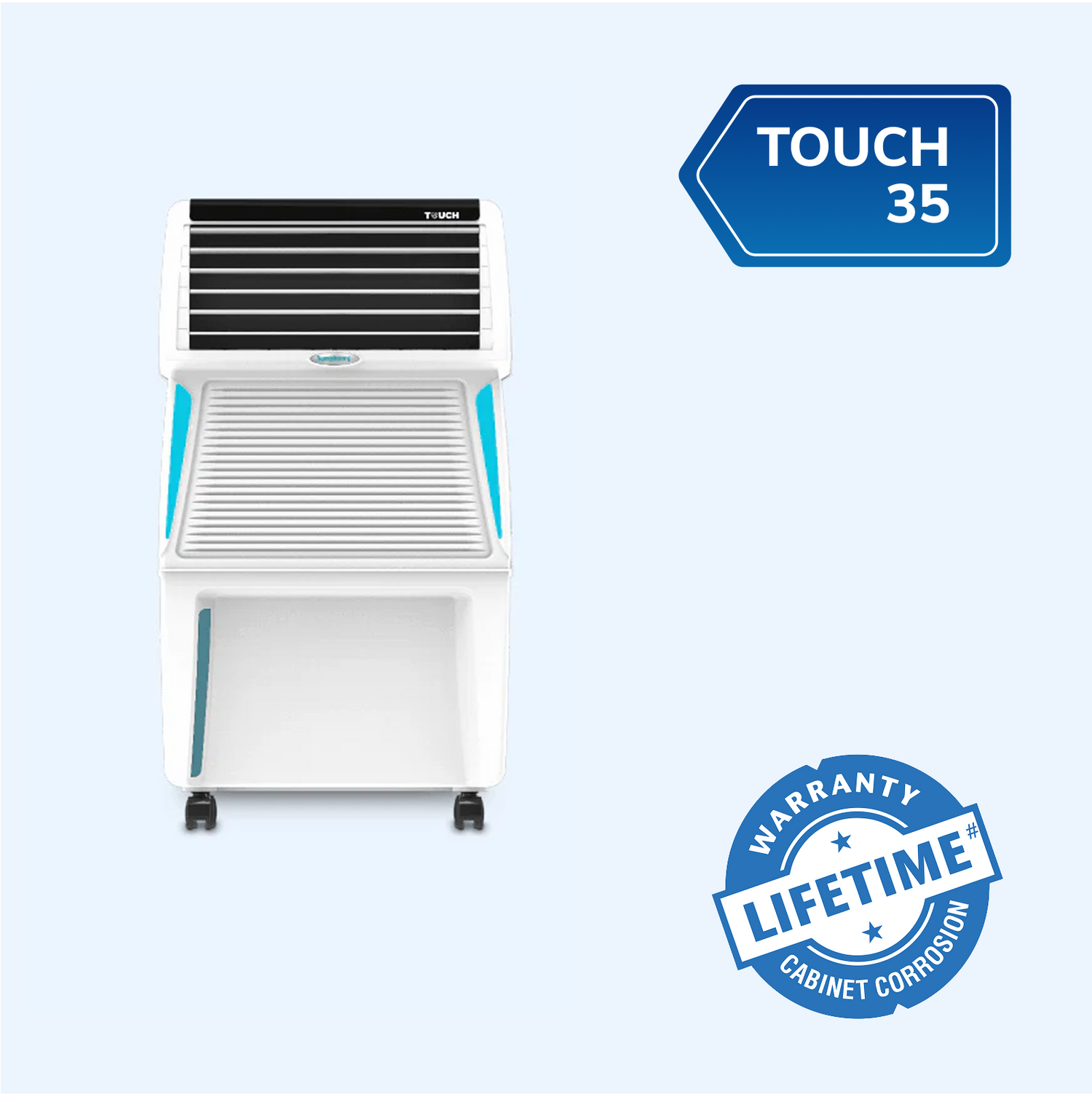 Touch 35 Personal Air Cooler 35-litres with Full Function Remote