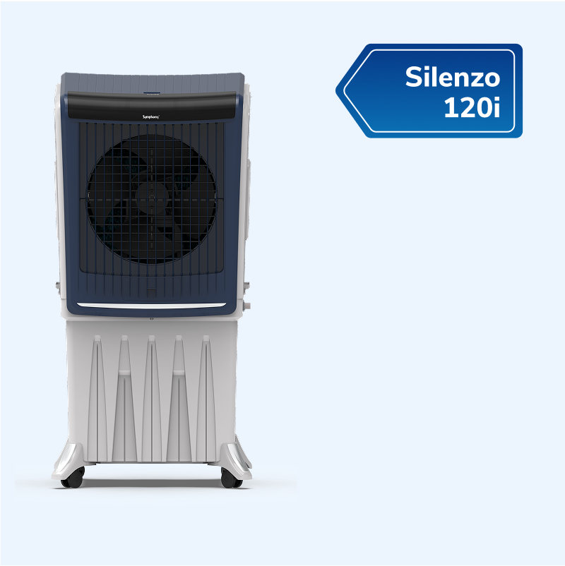 Silenzo 120i | Most Silent Air Cooler | Touch Panel