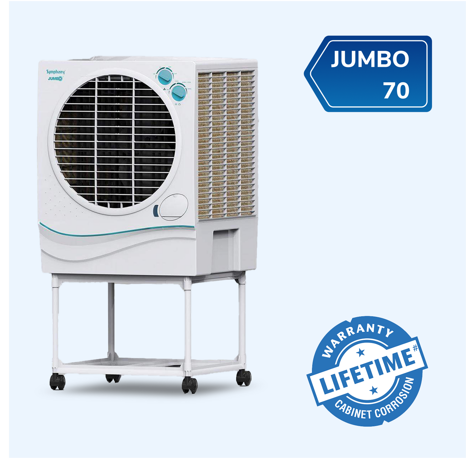 Jumbo 70 with Trolley | Desert Air Cooler