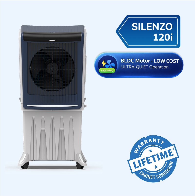 Silenzo 120i | Most Silent Air Cooler | Touch Panel