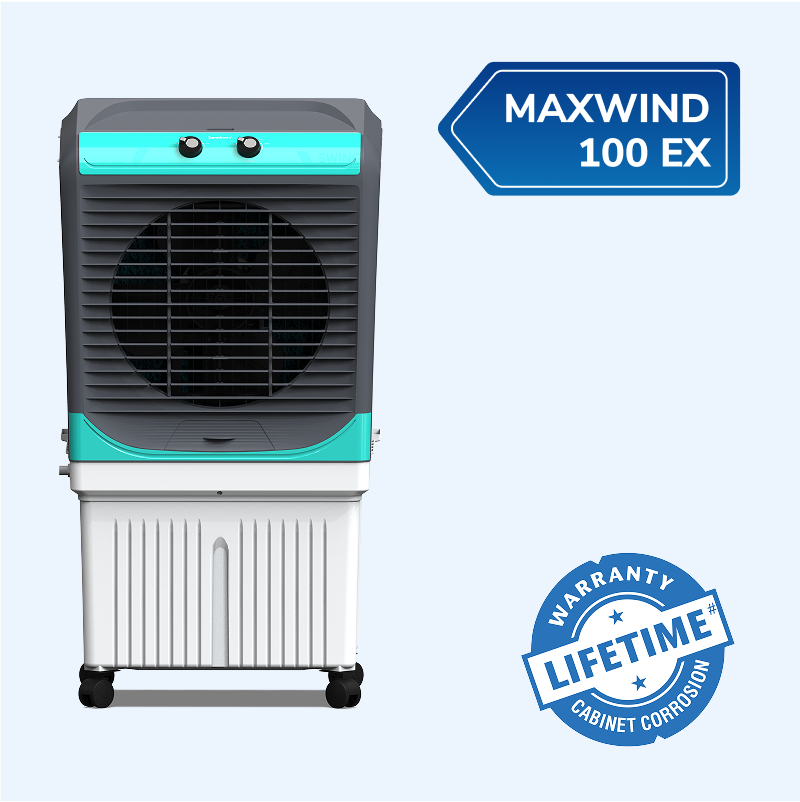 Maxwind 100 EX | Desert Air Cooler | Powerful Exhaustive Fan