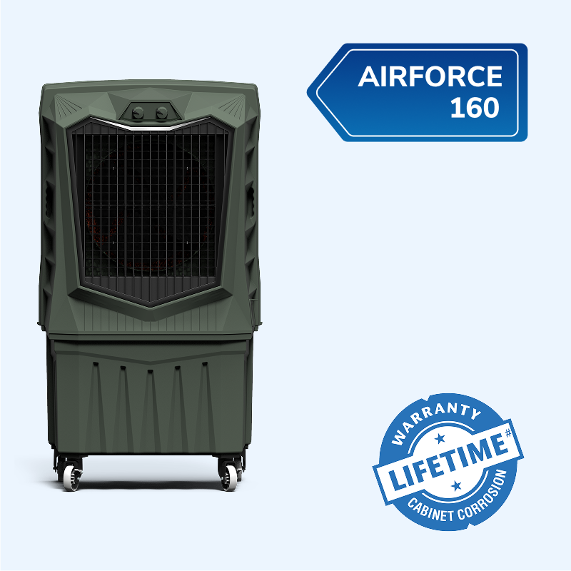 Air Force 160 Air Cooler | 160L Water Tank | Industrial Grade Air Cooler