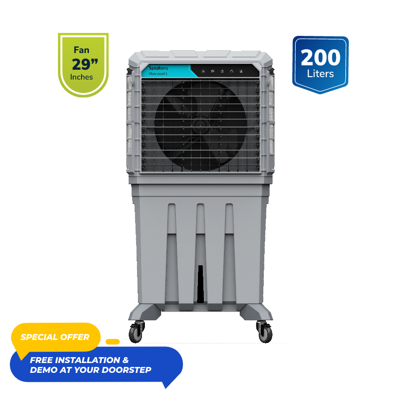 Symphony cooler big deals size