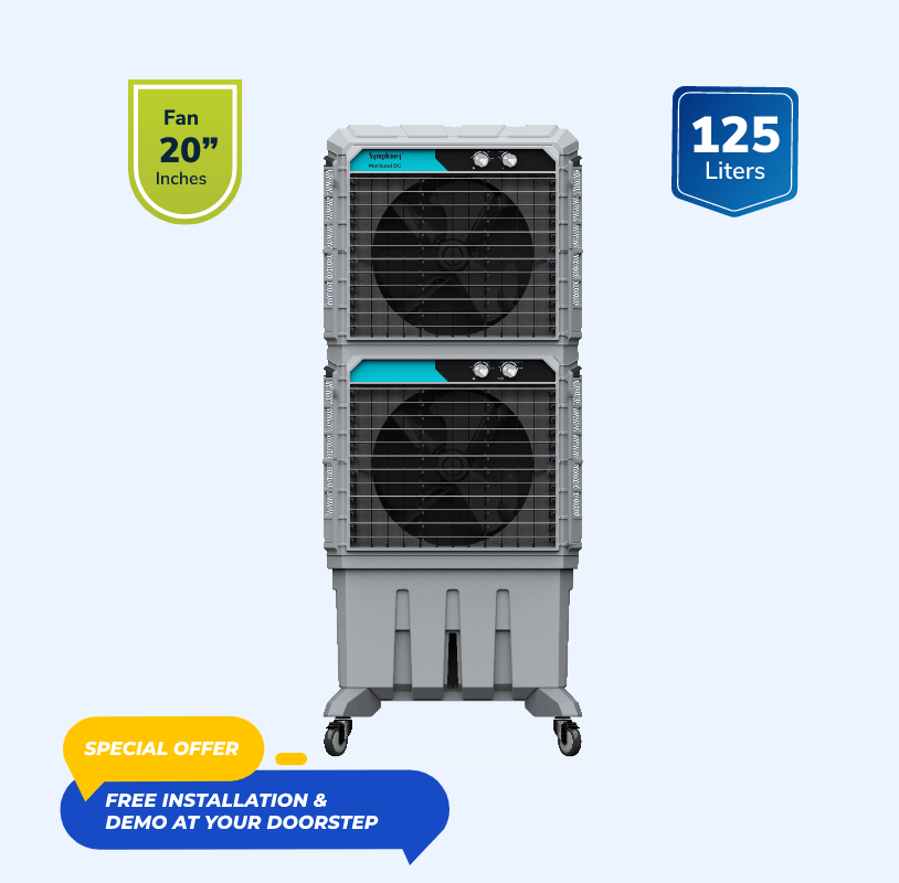 Movicool DD 125 Double Decker Air Cooler 125-litres