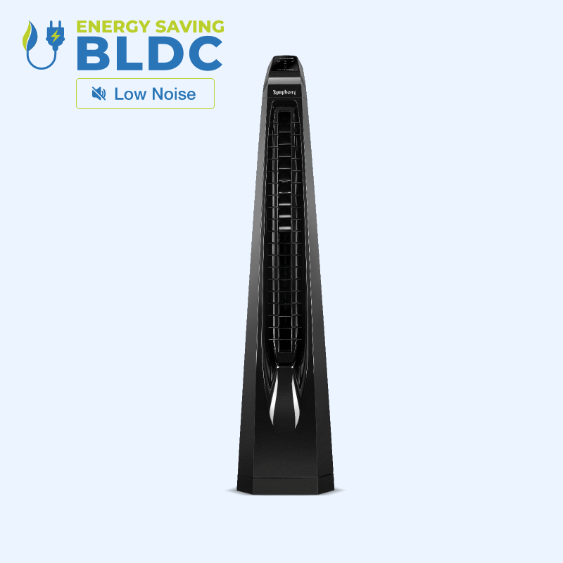 Surround - B Low Noise Bladeless Tower Fan powered by BLDC