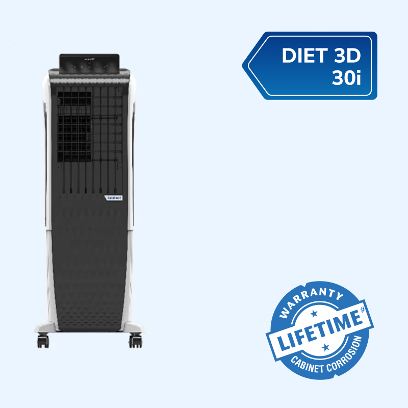 Diet 3D 30i | Tower Air Cooler |  Magnetic Remote