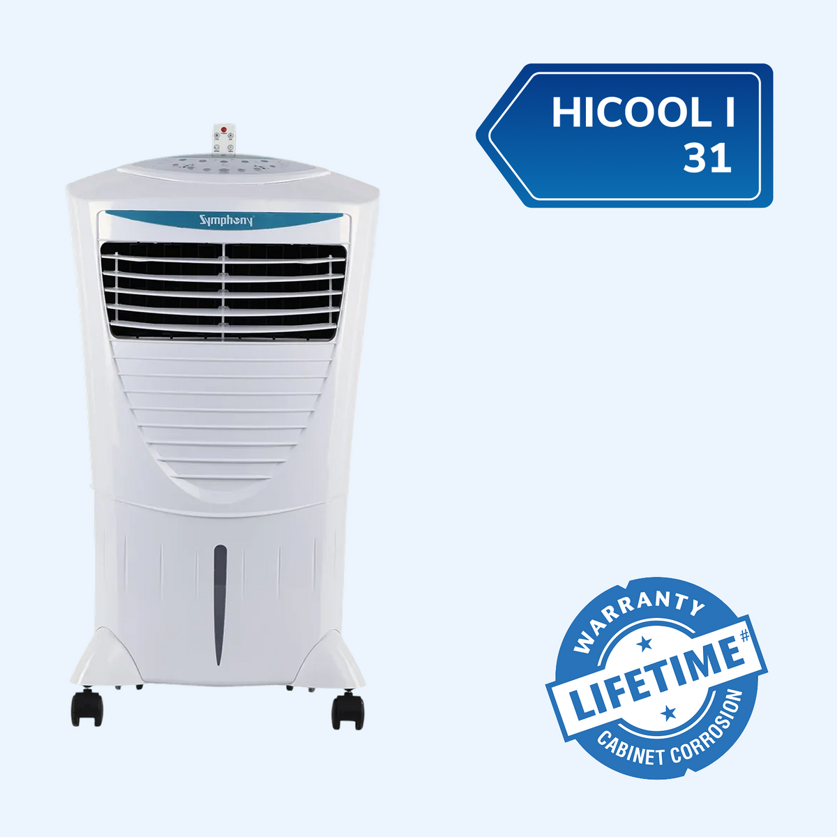 HiCool i Modern Personal Air Cooler with Full Function Remote