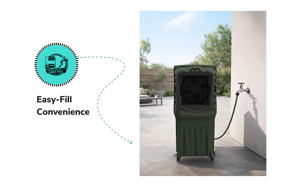 Easy-Fill Convenience