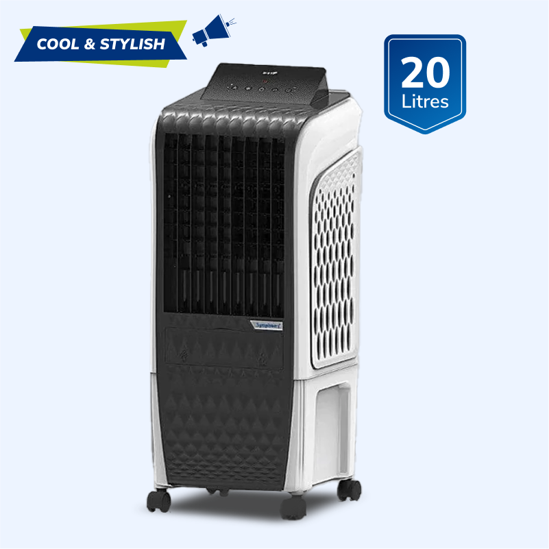 Diet 3D 20i Tower Air Cooler 20-litres with Magnetic Full Function Remote
